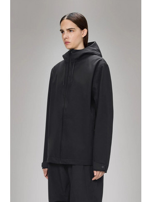 Rains Ανδρικό Μπουφάν Softshell Μαύρο 12520-01