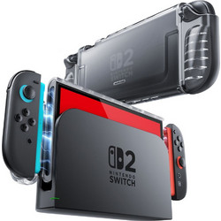 Supcase Crystal Θήκη Προστασίας Διάφανη για Switch 2
