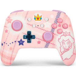 PowerA Wireless Controller για Switch Princess Peach Plaid