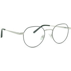 Centrostyle 0609 345 Ανδρικός Σκελετός Γυαλιών Οράσεως Μεταλλικός Ασημί Μαύρος