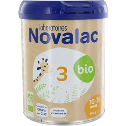 Novalac Bio 3 Βιολογικό Βρεφικό Γάλα Σκόνη 36m+ 800gr