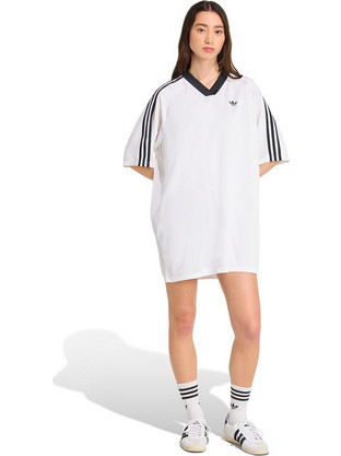 Adidas Originals Mini Καλοκαιρινό Αθλητικό Φόρεμα Λευκό KB8153