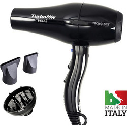 Tecno Dry Turbo 8000 Talent 102978 Επαγγελματικό Πιστολάκι Μαλλιών με Φυσούνα 2200W