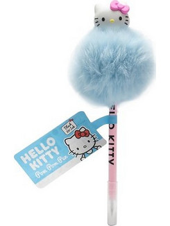 Blue Sky Pom Pom - Hello Kitty Στυλό Gel Μπλε HK704058