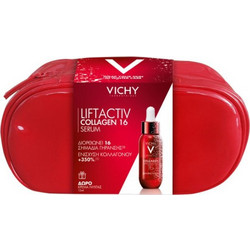Vichy Liftactiv Collagen Specialist 16 Serum 30ml + Liftactiv Collagen Specialist Night Cream 15ml + Neseser