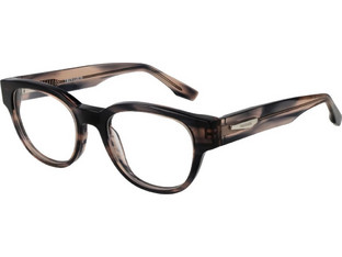 Trussardi TSM6016 49E01 Ανδρικός Σκελετός Γυαλιών Οράσεως Κοκάλινος Καφέ