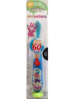 Monsters Soft Παιδική Oδοντόβουρτσα Μπλε