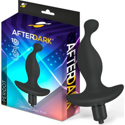 LateToBed Afterdark Peridot Πρωκτική Σφήνα Ασύρματη με Δόνηση 15.5cm Μαύρη AD-514