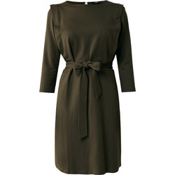 Mexx Midi Βραδινό Φόρεμα Χακί MF006302043W