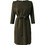 Mexx Midi Βραδινό Φόρεμα Χακί MF006302043W