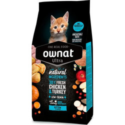 Ownat Ultra Kitten Low Grain with Chicken & Turkey 400gr
