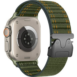 Beline Parachute Diagonal Λουράκι Υφασμάτινο Green (Apple Watch 38 / 40 / 41mm)