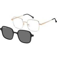 Sunoptic MC-98 Ανδρικός Σκελετός Γυαλιών Οράσεως με Clip-On Μεταλλικός Χρυσός