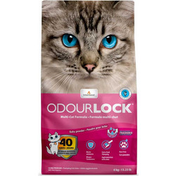 Intersand Odourlock Άμμος Γάτας Μπετονίτης με Άρωμα Πούδρα 6kg