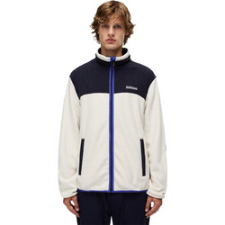 Napapijri Ανδρική Ζακέτα Fleece με Φερμουάρ Μπεζ NP0A88V1-N1J