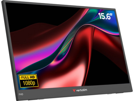 Verbatim Light Series 32401 IPS Φορητό Monitor 15.6" 1920x1080 FHD 60Hz 20ms