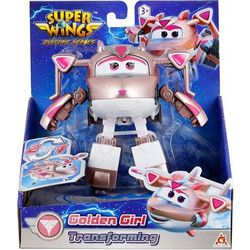 Just Toys Super Wings Electric Heroes Transforming Golden Girl