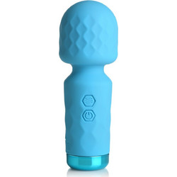 Bang! Mini Silicone Wand Vibrator Δονητής Μασάζ 11.4cm Μπλε