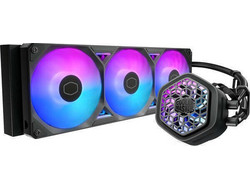 Cooler Master MasterLiquid 360 Atmos II VRM Υδρόψυξη CPU 120mm ARGB για Socket 1200 / 1700 / 1851 / AM4 / AM5 / 115x