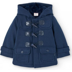 Boboli Παιδικό Παλτό Χειμωνιάτικο Navy Μπλε 719377-2440