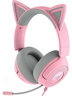 Razer Kraken Kitty V3 X Gaming Headset Over Ear Pink