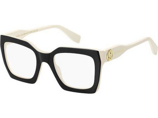 Marc Jacobs MARC855 80S Γυναικείος Σκελετός Γυαλιών Οράσεως Κοκάλινος Μαύρος Άσπρος