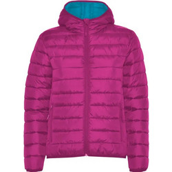 Roly Norway Γυναικείο Μπουφάν Χειμωνιάτικο Puffer Μακρύ Φούξια 5091