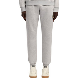 Reebok Ανδρικό Παντελόνι Φόρμας Fleece με Λάστιχο Γκρι 100240232