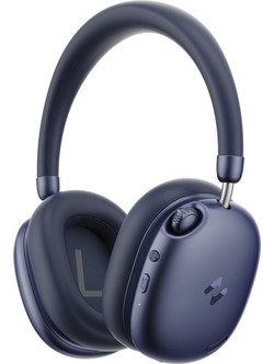 Havit Space S1 Ασύρματα Bluetooth Ακουστικά Over Ear με Noise Cancelling Navy Μπλε