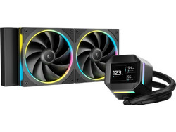 Deepcool LM240 Black Υδρόψυξη CPU 120mm ARGB για Socket 1200 / 1700 / 1851 / AM4 / AM5 / 115x