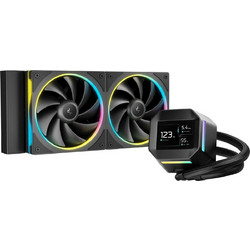 Deepcool LM240 Black Υδρόψυξη CPU 120mm ARGB για Socket 1200 / 1700 / 1851 / AM4 / AM5 / 115x