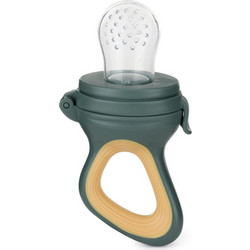 Petite&Mars Τροφοδότης Σιλικόνης 6m+ Green/Ochre
