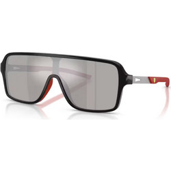 Ferrari FZ6022U 501/6G32 Ανδρικά Γυαλιά Ηλίου Aviator Κοκάλινα Μπεζ Μπλε με Aσημί Φακό