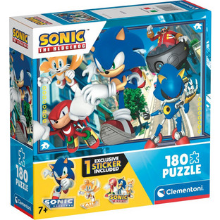 Παιδικό Puzzle Clementoni Supercolor Sonic 180 Κομμάτια 1210-29798