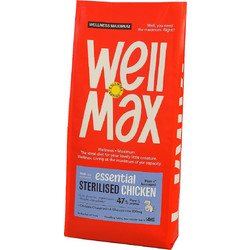 Wellmax Essential Sterilised with Chicken 14kg