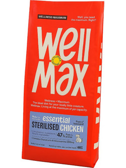 Wellmax Essential Sterilised with Chicken 14kg
