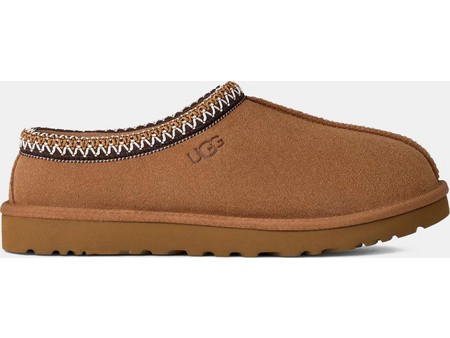 UGG Tasman II Χειμερινές Ανδρικές Παντόφλες Κλειστές με Γούνα Ταμπά 1174671-CHE