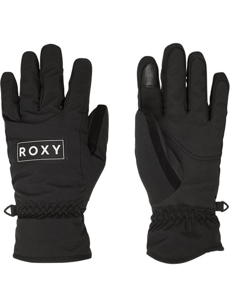 Roxy Freshfield Αδιάβροχα Γυναικεία Γάντια Σκι & Snowboard Μαύρα