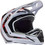 Fox Racing V1 Kairos White Fluorescent Red Κράνος Μηχανής Motocross