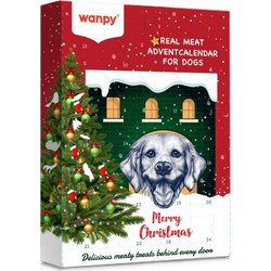 Wanpy Christmas Calender with Meat 24τμχ