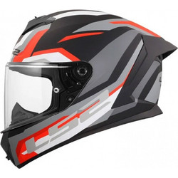 LS2 FF820 Rapid III Hyper Gloss White Blue Red Κράνος Μηχανής Full Face 1350gr