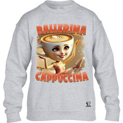 Takeposition Ballerina Cappuccina Παιδικό Φούτερ Γκρι 810-1433