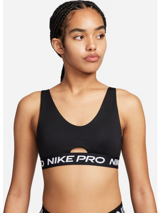Nike Dri-Fit Indy Αθλητικό Μπουστάκι με Μέτρια Στήριξη Μαύρο FQ2653-011