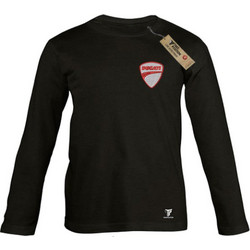 Ducati Moto Ducati Παιδικό T-Shirt Μακρυμάνικο Μαύρο 214-814-9039