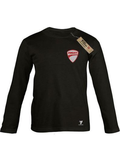 Ducati Moto Ducati Παιδικό T-Shirt Μακρυμάνικο Μαύρο 214-814-9039