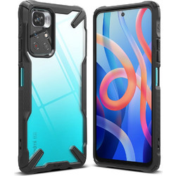 Ringke Fusion X Back Cover Black (Xiaomi Redmi Note 11T / Poco M4 Pro)