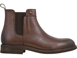Guy Laroche Ανδρικά Chelsea Μποτάκια Δερμάτινα Καφέ 12471