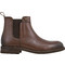 Guy Laroche Ανδρικά Chelsea Μποτάκια Δερμάτινα Καφέ 12471 Guy Laroche Ανδρικά Chelsea Μποτάκια Δερμάτινα Καφέ 12471