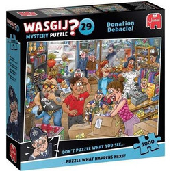Puzzle Jumbo Wasgij Donation Debacle! 1000 Κομμάτια