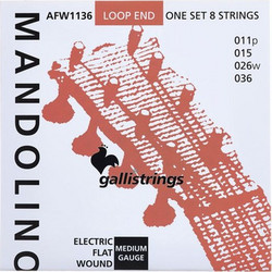 Galli AFW1136 Σετ 8 Χορδές Μαντολίνου 11-36" Medium Tension